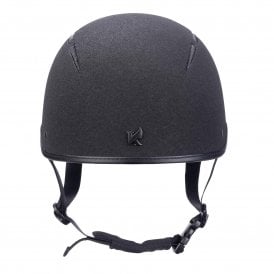 Shires Karben Icon Junior Adjust Horse Riding Skull Helmet - Black