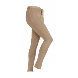 Shires Maids Childrens SaddleHugger Jodhpurs - Beige