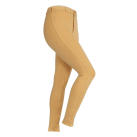 Shires Maids Childrens SaddleHugger Jodhpurs - Canary