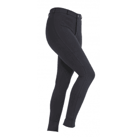 Shires Maids Childrens SaddleHugger Jodhpurs - Navy Blue