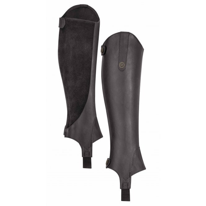 Shires  Moretta Adults Synthetic Gaiters - Black