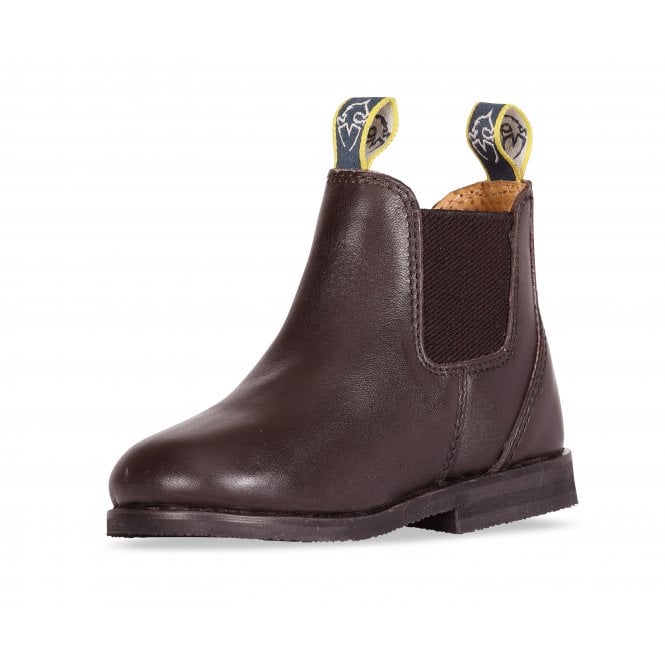 Shires  Moretta Fiora Childrens Jodhpur Boots - Brown