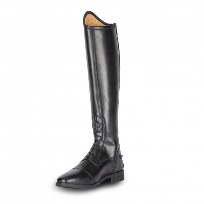 Shires  Moretta Ortona Childrens Tall Leather Horse Riding Boots - Black
