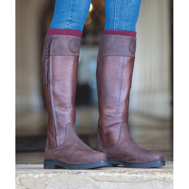 Shires  Moretta Pamina Childrens Country Boots - Brown