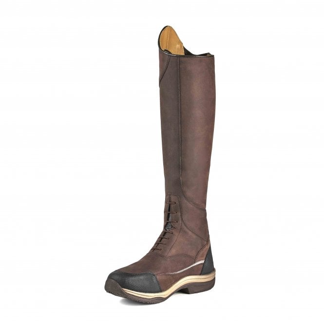 Shires  Moretta Voltana Long XGRIP Womens Riding Boots - Brown