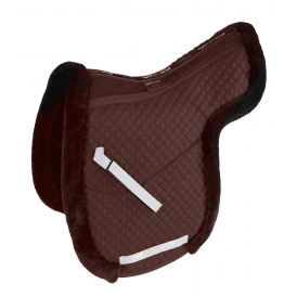 Shires Performance Fully Lined Numnah 15-16.5" - Brown