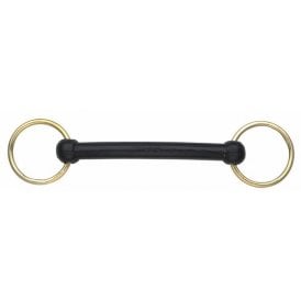Shires Rubber Covered Overcheck Bradoon