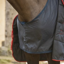 Shires Satin Anti-Rub Bib - Black