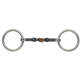 Shires Sweet Iron Copper Roller Snaffle