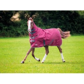 Shires Tempest Original 200 Turnout Combo Rug - Maroon