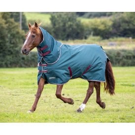 Shires Tempest Original 200 Turnout Rug & Neck Set - Green