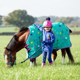 Shires Tikaboo 100 Pony Turnout Rug - Sunny Shetland