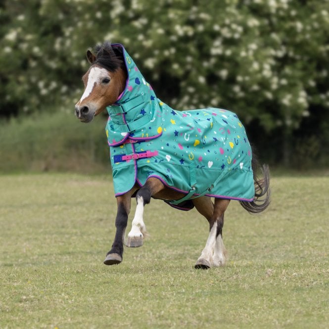 Shires  Tikaboo Tikaboo 200 Combo Turnout Rug - Sunny Shetland