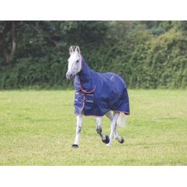 Shires Typhoon 100 Combo Turnout Rug - Navy Blue