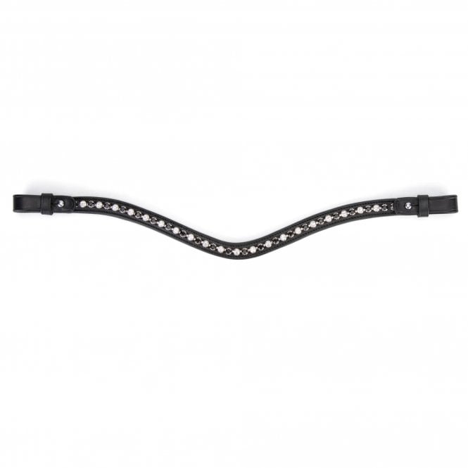 Shires  Velociti GARA Black Diamante Browband - Black