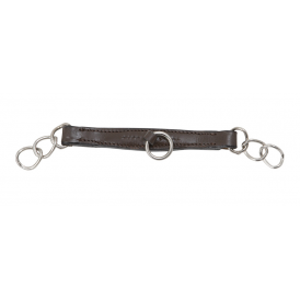 Shires Velociti GARA Leather Curb Chain