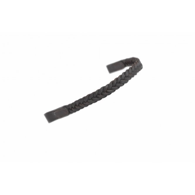 Shires  Velociti GARA Plaited Browband - Brown