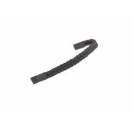 Shires Velociti GARA Plaited Browband - Brown