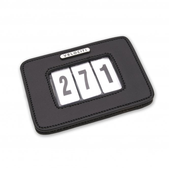 Shires  Velociti Saddlecloth Number Holder - Black