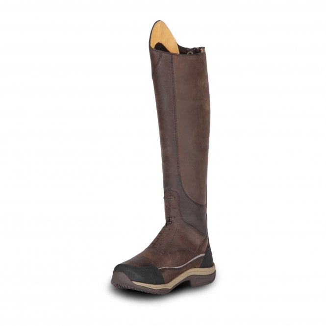 Shires  Voltana Childrens Long XGRIP Riding Boots - Brown