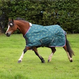 Shires Winnie & Me 100g Turnout Rug - Green