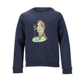 Shires Winnie & Me Childrens Sweatshirt - Navy Blue