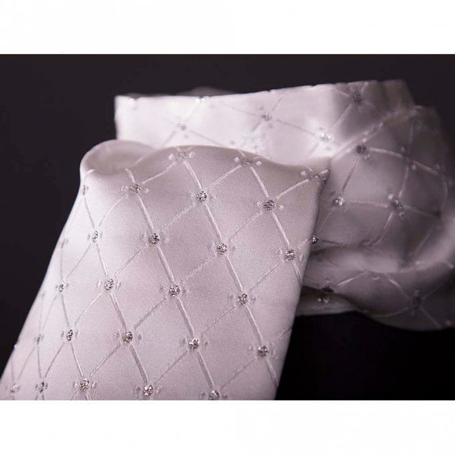 ShowQuest  Untied Samlesbury Stock - White/Silver