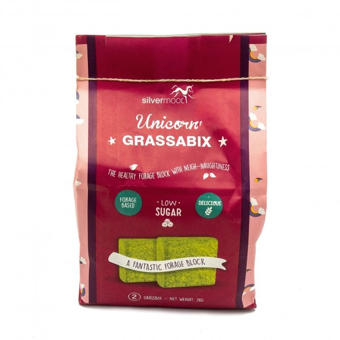 Silvermoor  Unicorn Grassabix - 1kg Twin Pack
