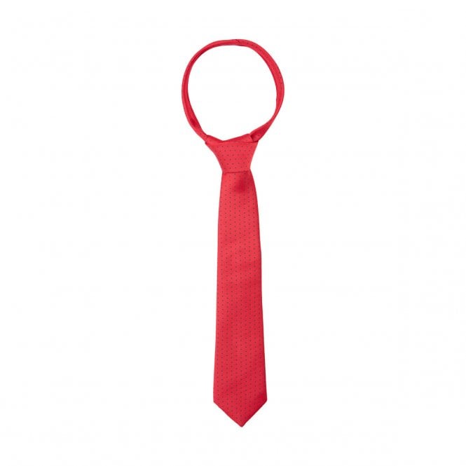 Supreme Products  Adults Show Tie - Red/Navy Spot