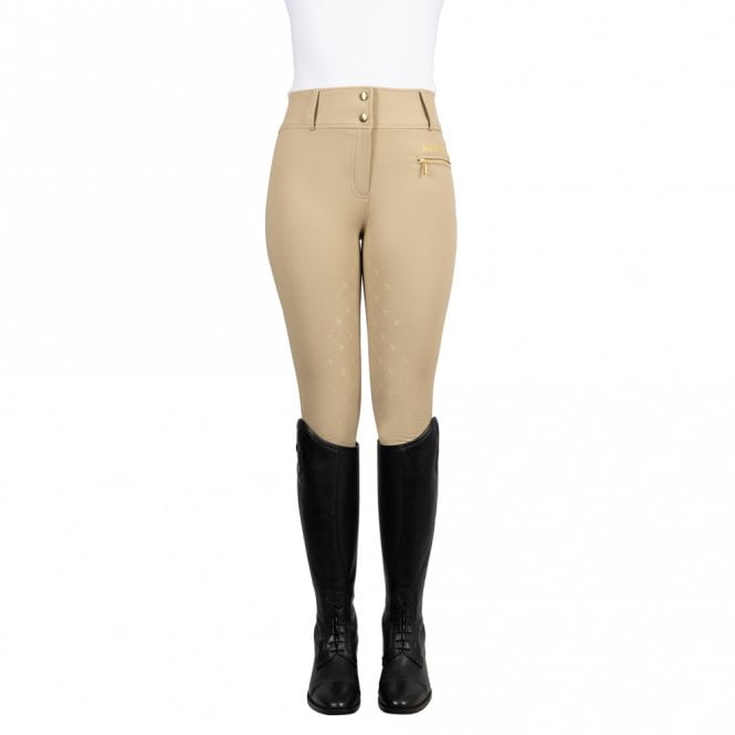 Supreme Products  Champion Show Hunter Womens Rider Breeches - Biscuit Beige