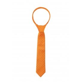 Supreme Products Childs Show Tie - Orange/Gold Diamonds