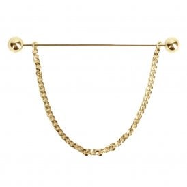Supreme Products Class Act Collar Pin - Gold