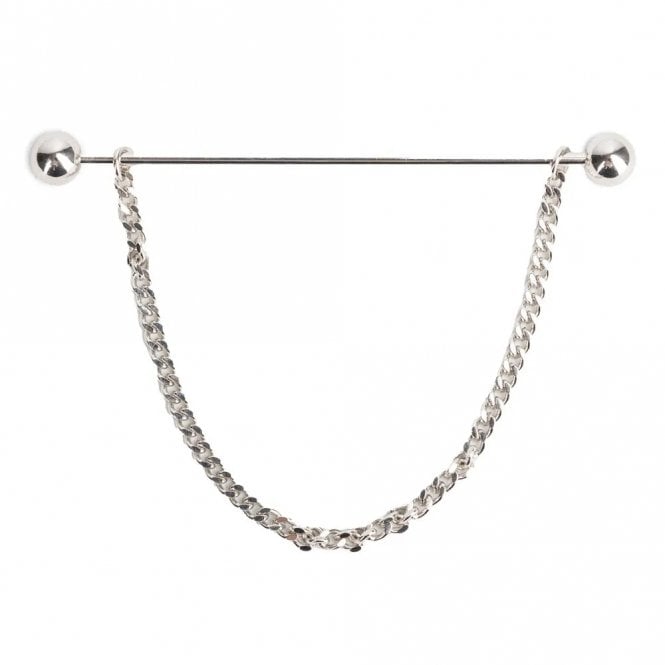 Supreme Products  Class Act Collar Pin - Silver