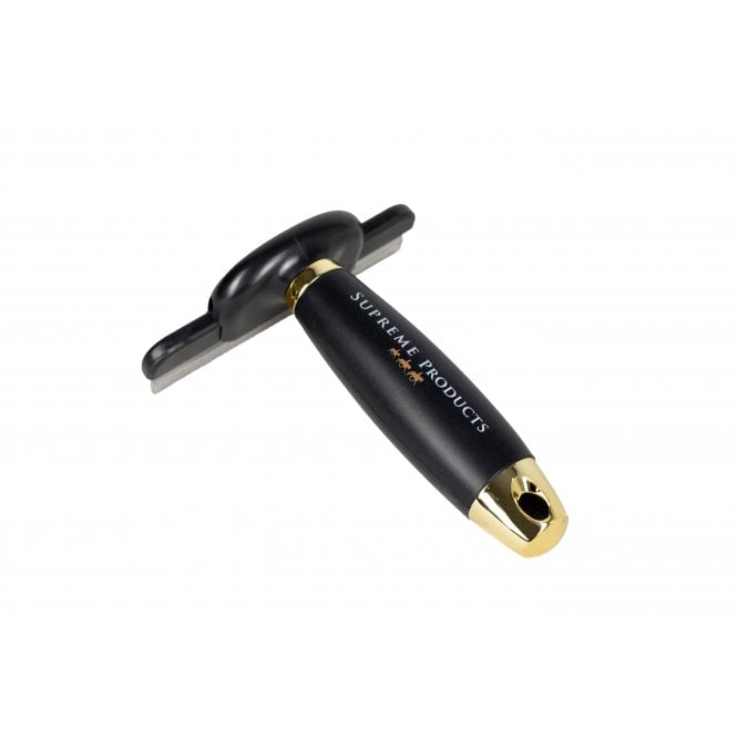 Supreme Products  Comfort Groom Shaving Comb - Black/Gold