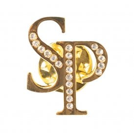 Supreme Products Glitz & Glam SP Tie Pin - Gold/Silver