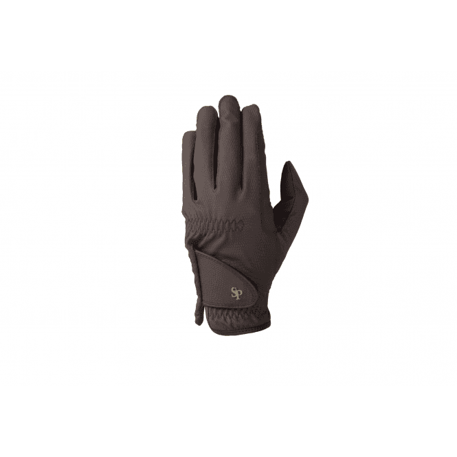 Supreme Products  Pro Performance Adults Show Ring Gloves - Brown