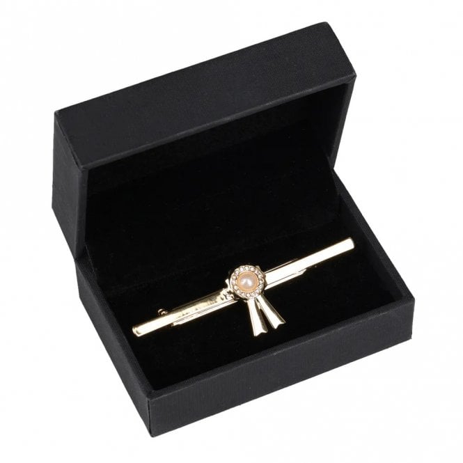 Supreme Products  Royal Rosette Tie Pin - Gold