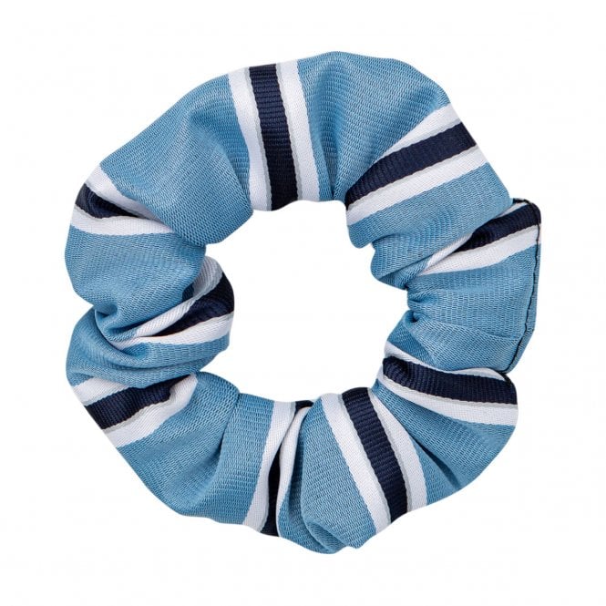 Supreme Products  Show Scrunchie - Blue/Navy Stripe