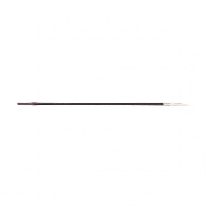 Supreme Products  Stag Horn Plaited Show Cane - Brown - 24
