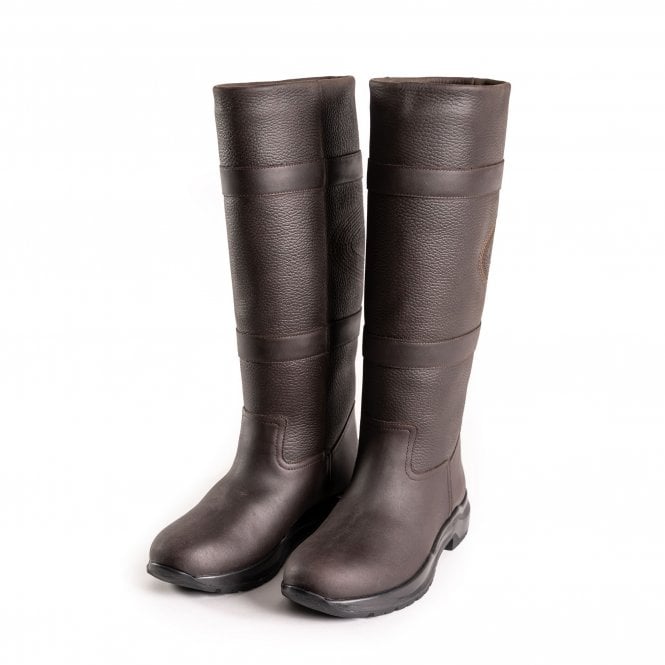 Toggi  Canyon Pro Long Leather Boot Regular Fit - Chocolate