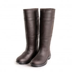 Toggi Canyon Pro Long Leather Boot Regular Fit - Chocolate