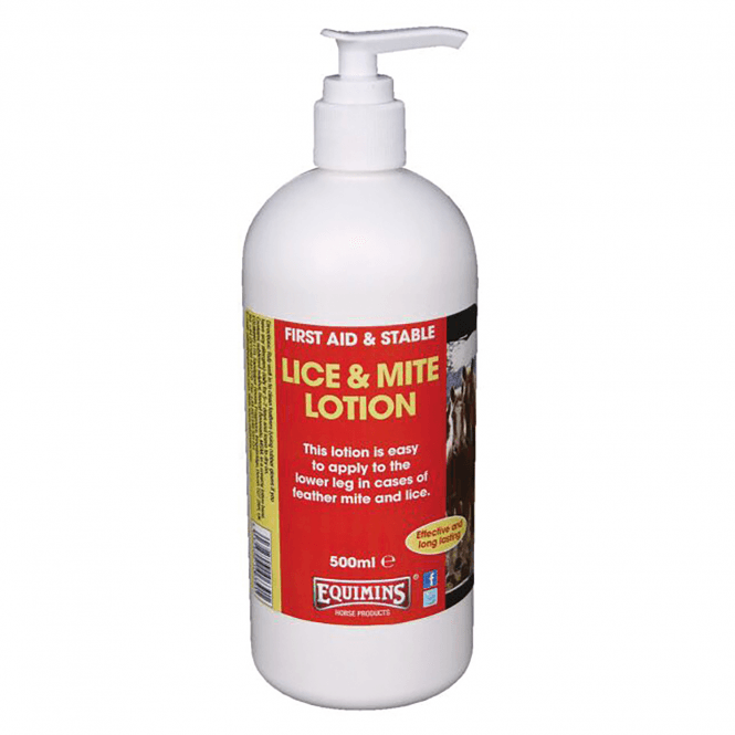 Trilanco Equimins Lice & Mite Lotion 500ml