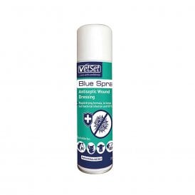 Vetset Blue Spray Antiseptic Spray Cleaner 250ml