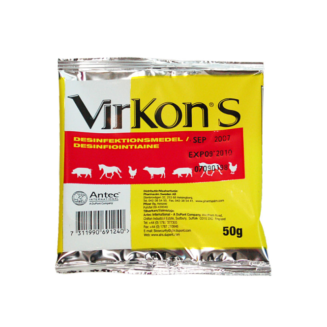 Virkon  S Sachet 50g