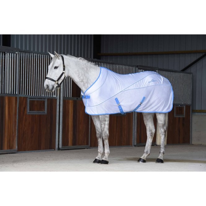 Weatherbeeta  Air-Tec Cooler Standard Neck Rug - White/Blue