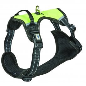 Weatherbeeta Anti Pull/Travel Harness - Black/Yellow
