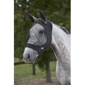 Weatherbeeta DELUXE Stretch Eye Saver With Ears - Black/Black