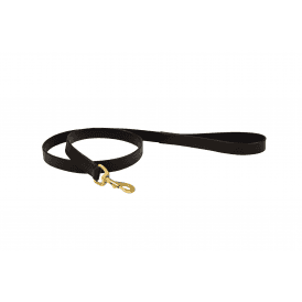 Weatherbeeta Leather Dog Lead - Black