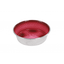 Weatherbeeta Non-Slip Stainless Steel Shade Dog Bowl - Magenta