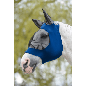 Weatherbeeta Stretch Eye Saver With Ears - Royal Blue/Black